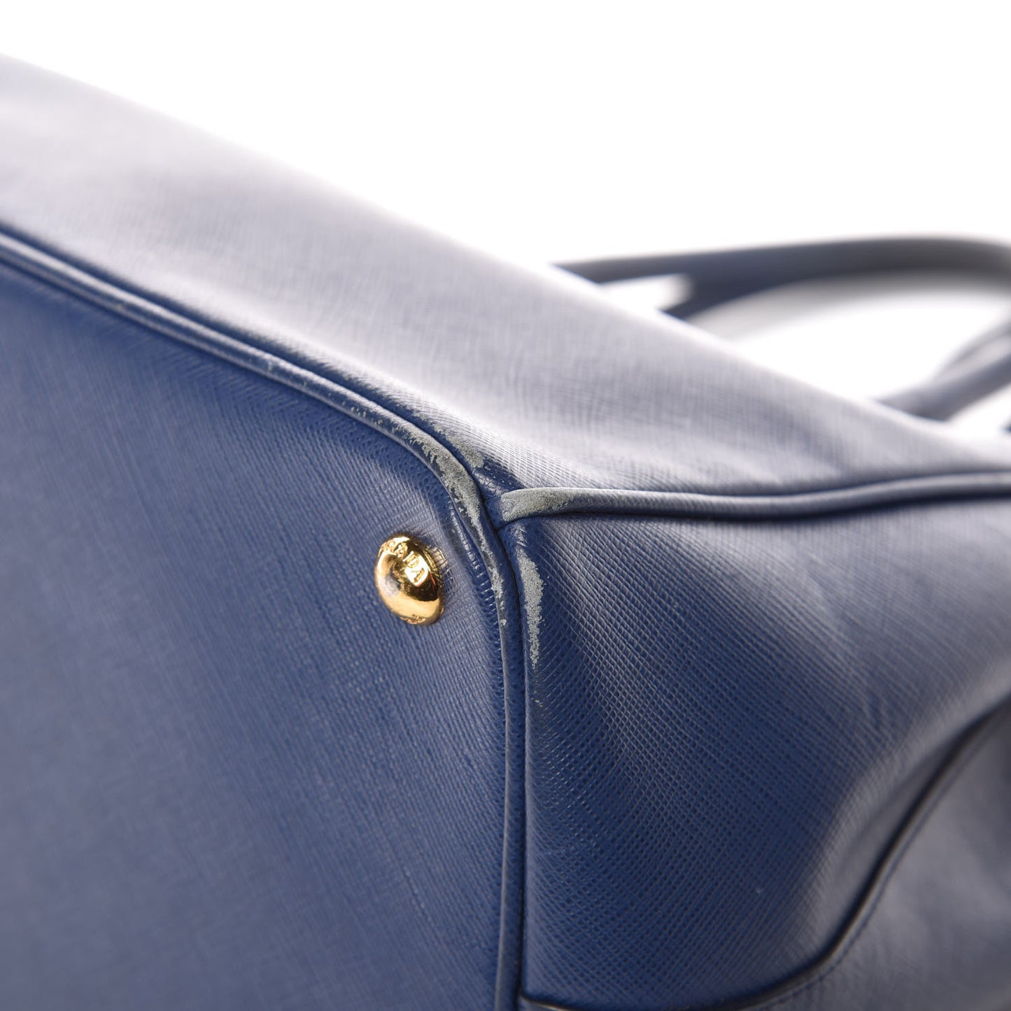 Saffiano Medium Galleria Double Zip Tote Bluette