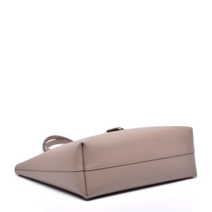 Saint Laurent Calfskin Large Shopping Tote Taupe 4 of 9