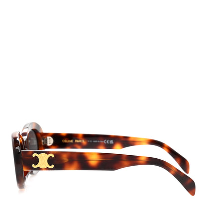 Celine Acetate Triomphe 01 Sunglasses CL 40194U Tortoise 3 of 9
