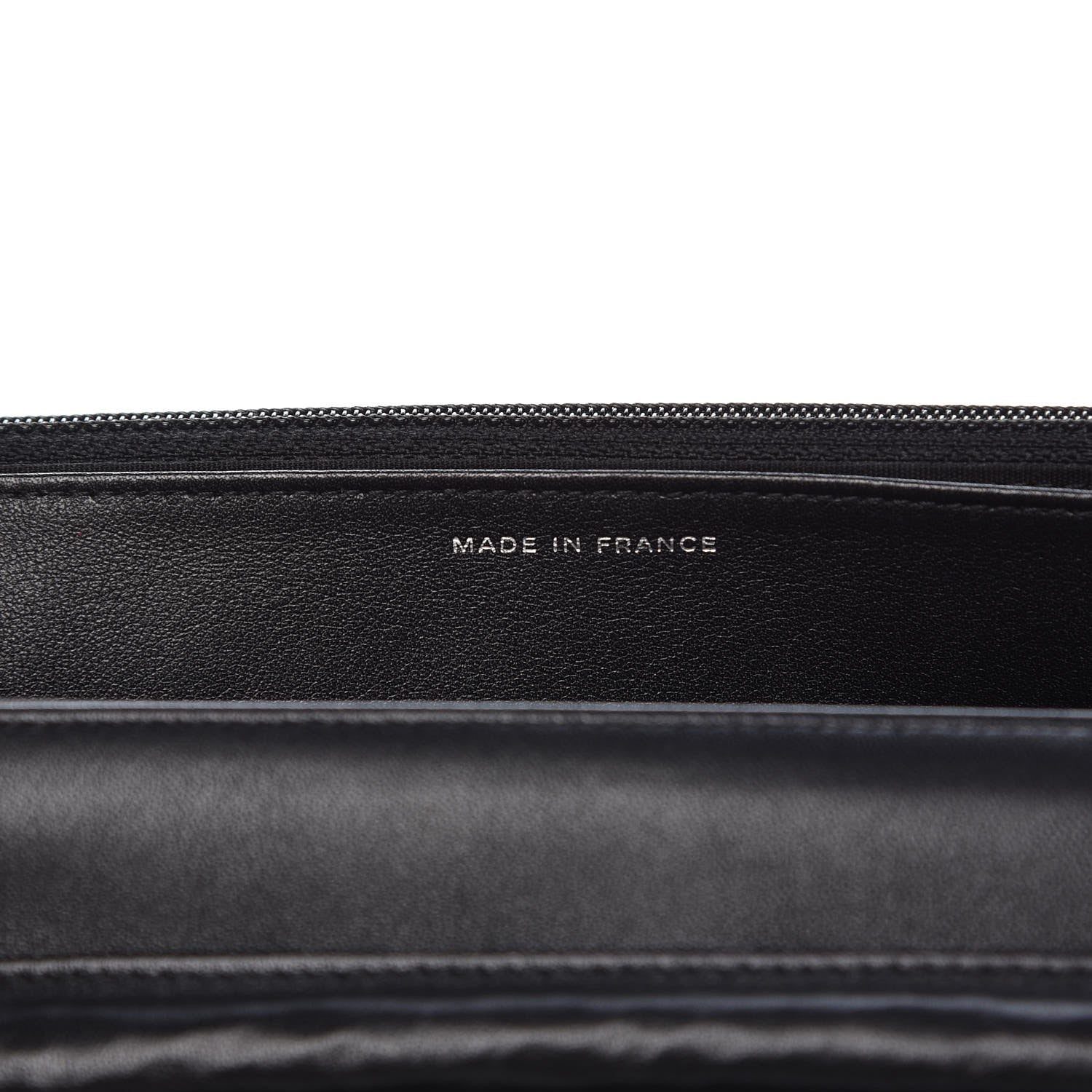 Chanel Caviar Timeless CC Wallet On Chain WOC Black 7 of 9