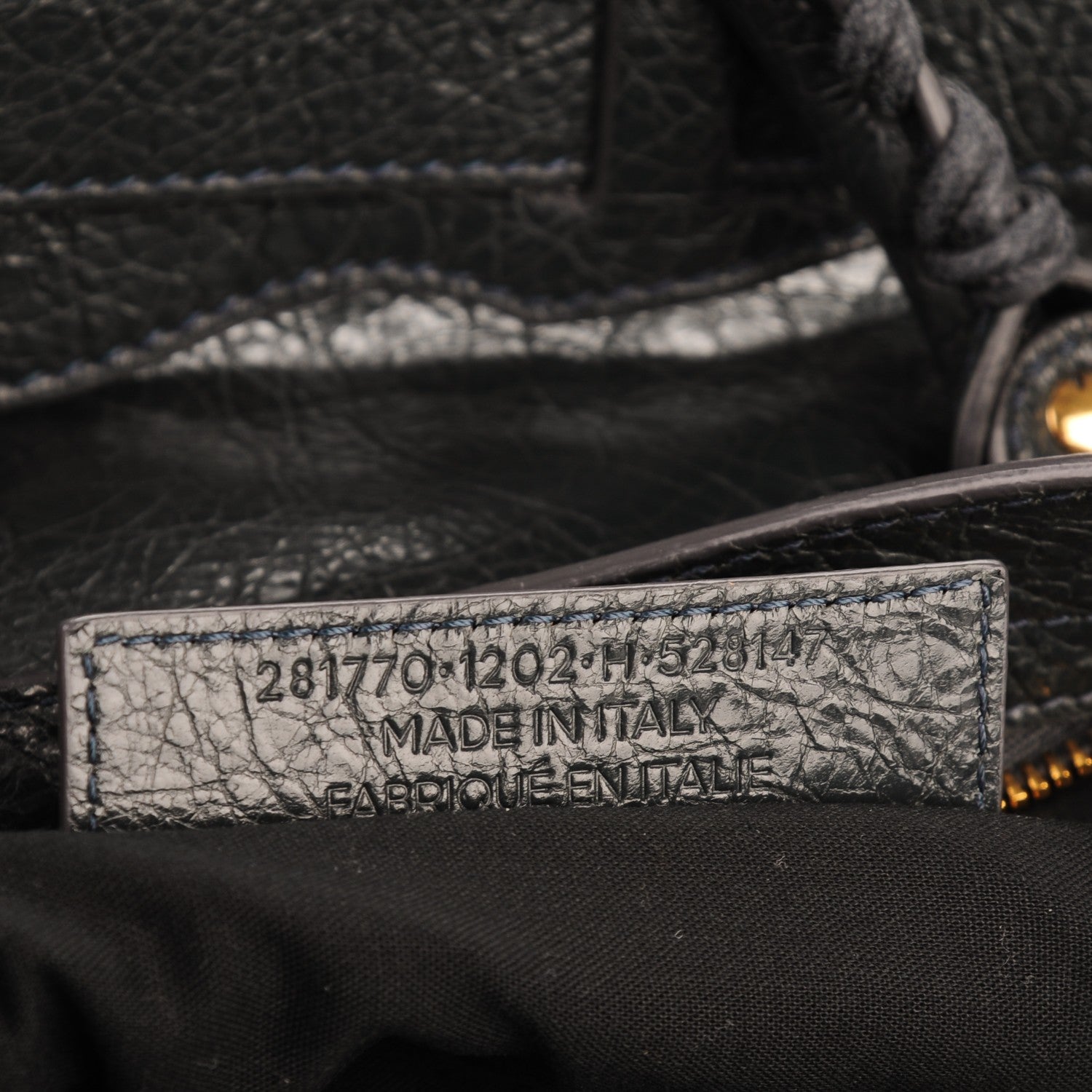 Balenciaga Agneau Giant 12 Gold Hardware City Anthracite 7 of 7