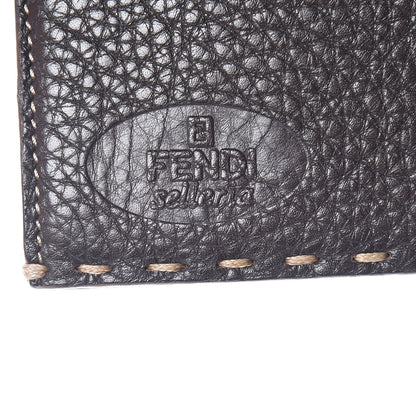 Fendi Cuoio Romano Selleria Bi-Fold Wallet Testa di Moro 6 of 9
