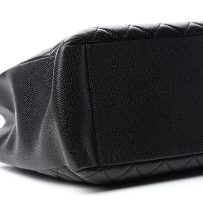 Chanel Caviar Quilted Grand Shopping Tote GST Black 6 of 10
