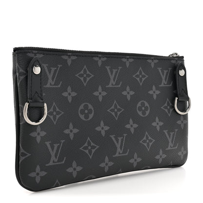 Louis Vuitton Reverse Monogram Eclipse Trio Messenger Small Pochette 3 of 10