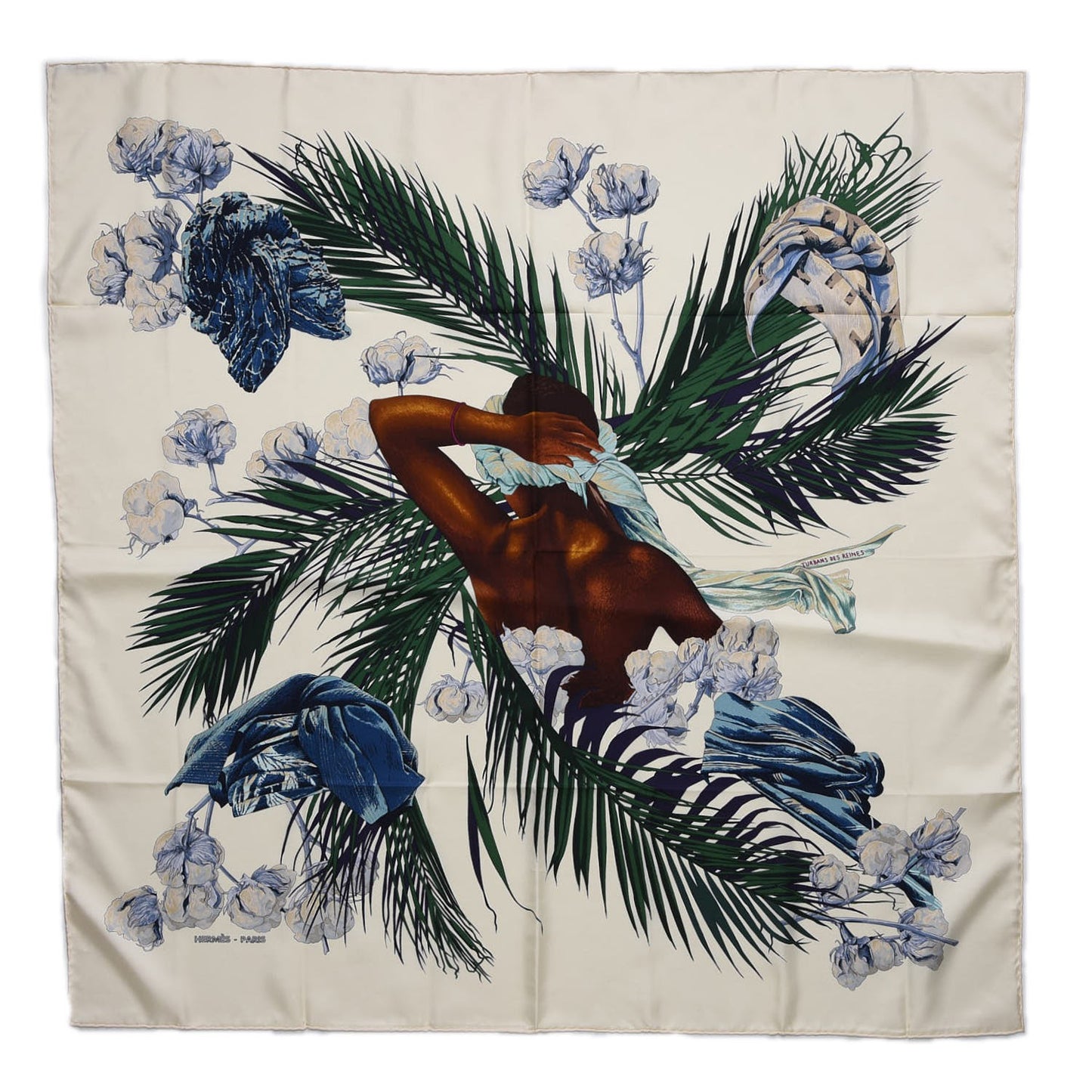 Silk Turbans des Reines Scarf 90