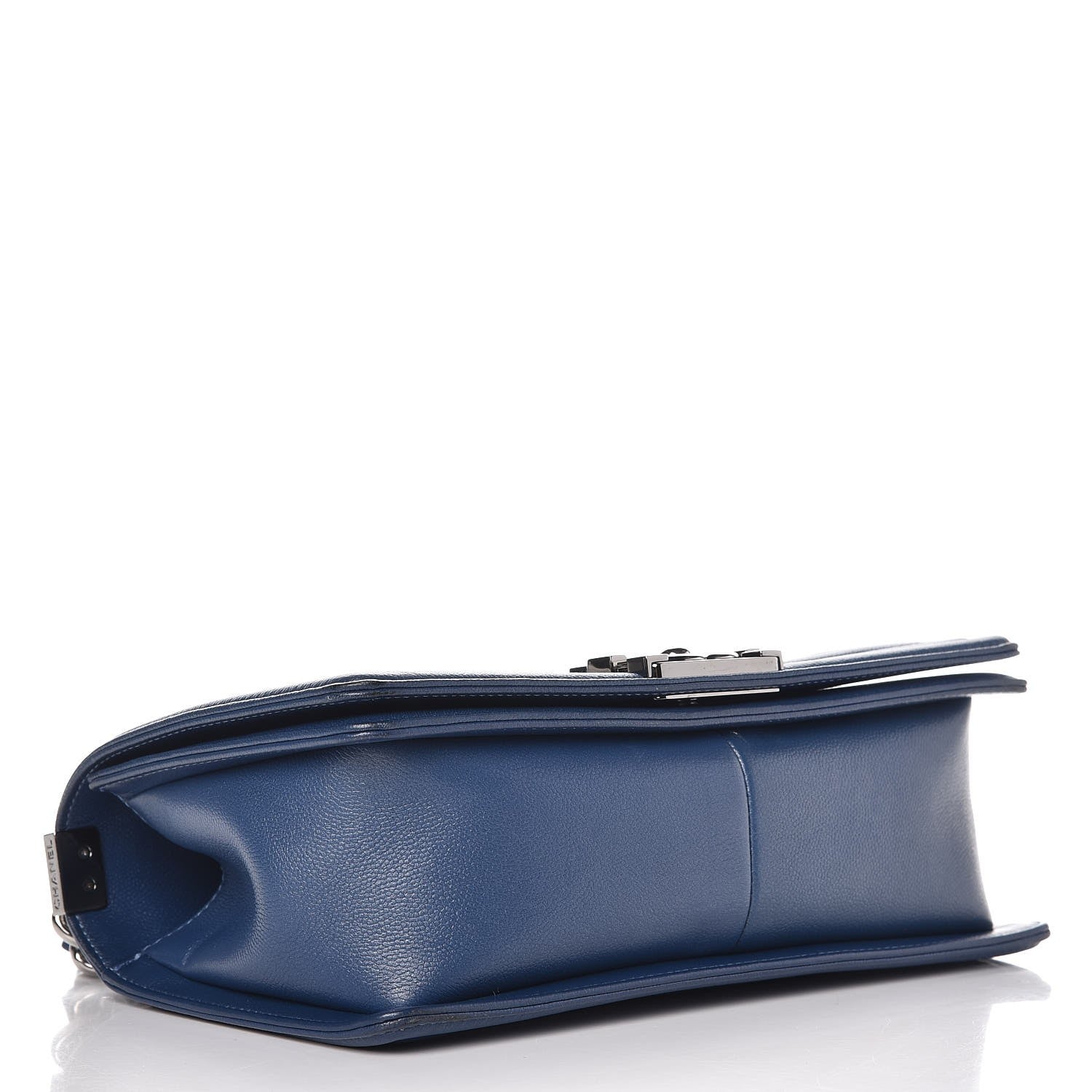Chanel Caviar Quilted Medium Boy Flap Dark Blue 4 of 11
