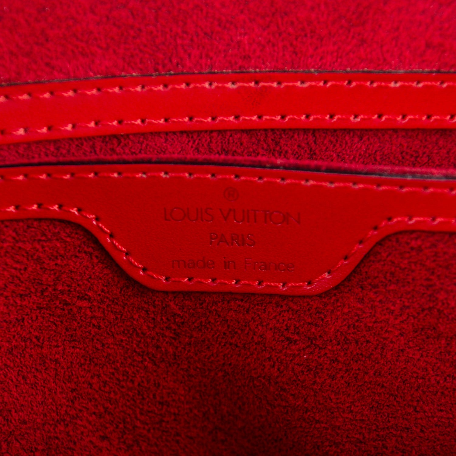 Louis Vuitton Epi Saint Jacques PM Castillan Red 6 of 7