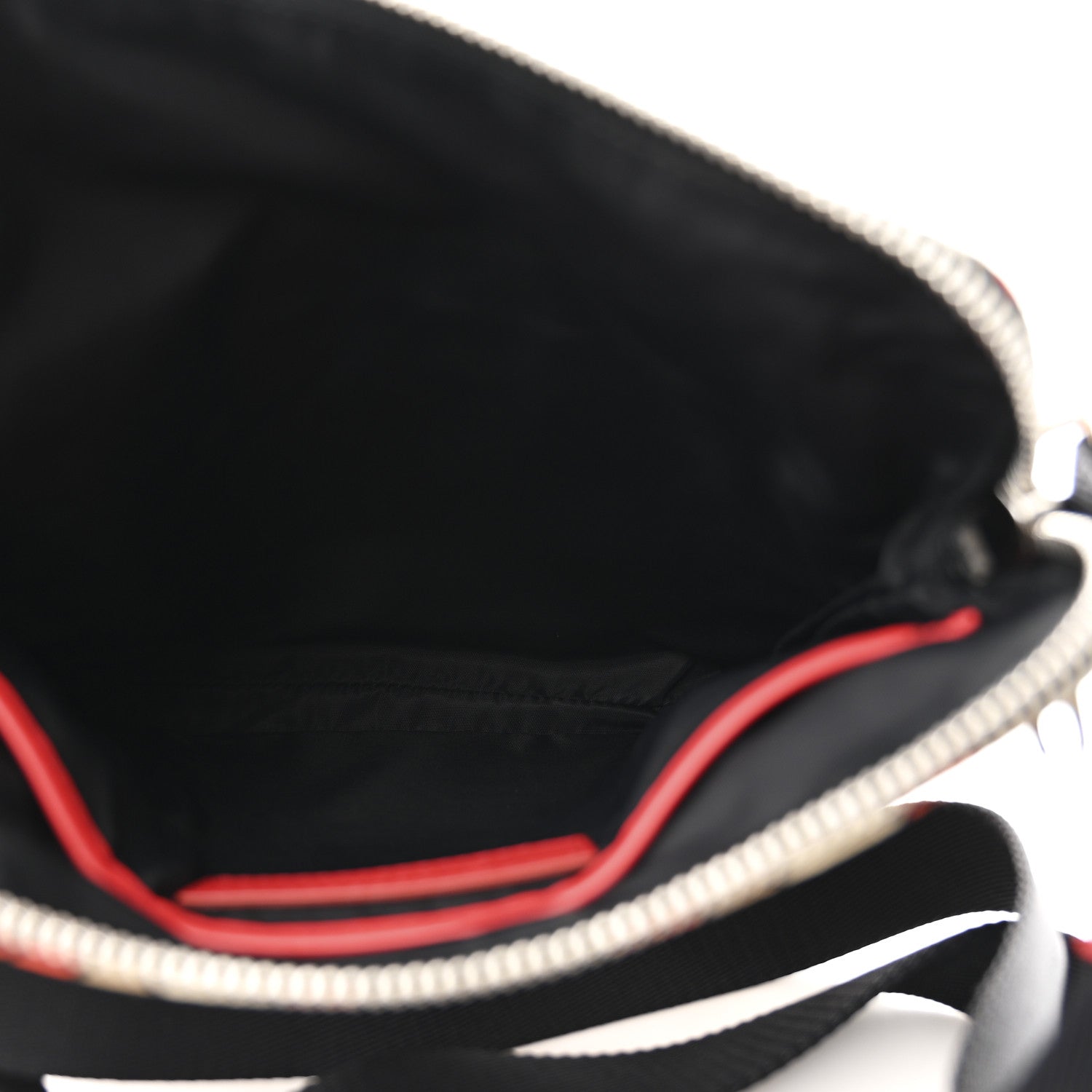 Burberry Nylon Monogram Crossbody Vermillion 4 of 9