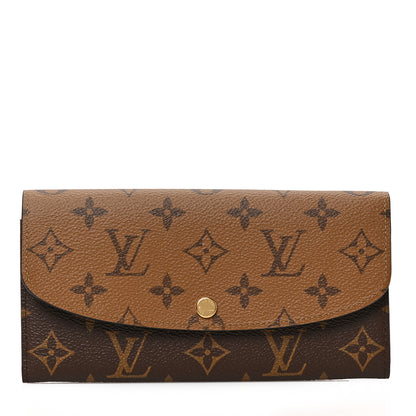 Louis Vuitton Reverse Monogram Emilie Wallet 1 of 6