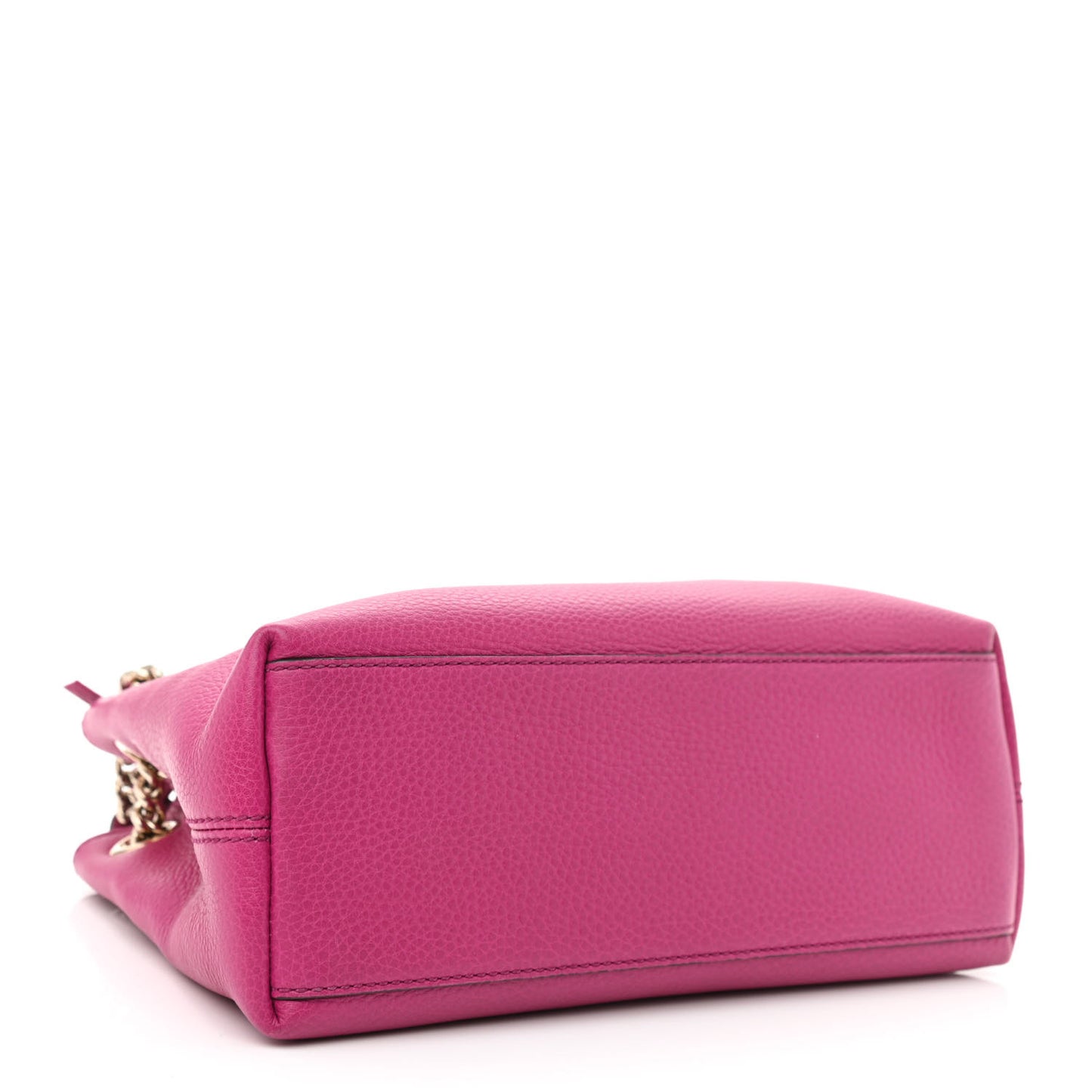 Cellarius Calfskin Small Soho Chain Shoulder Bag Bright Bouganville