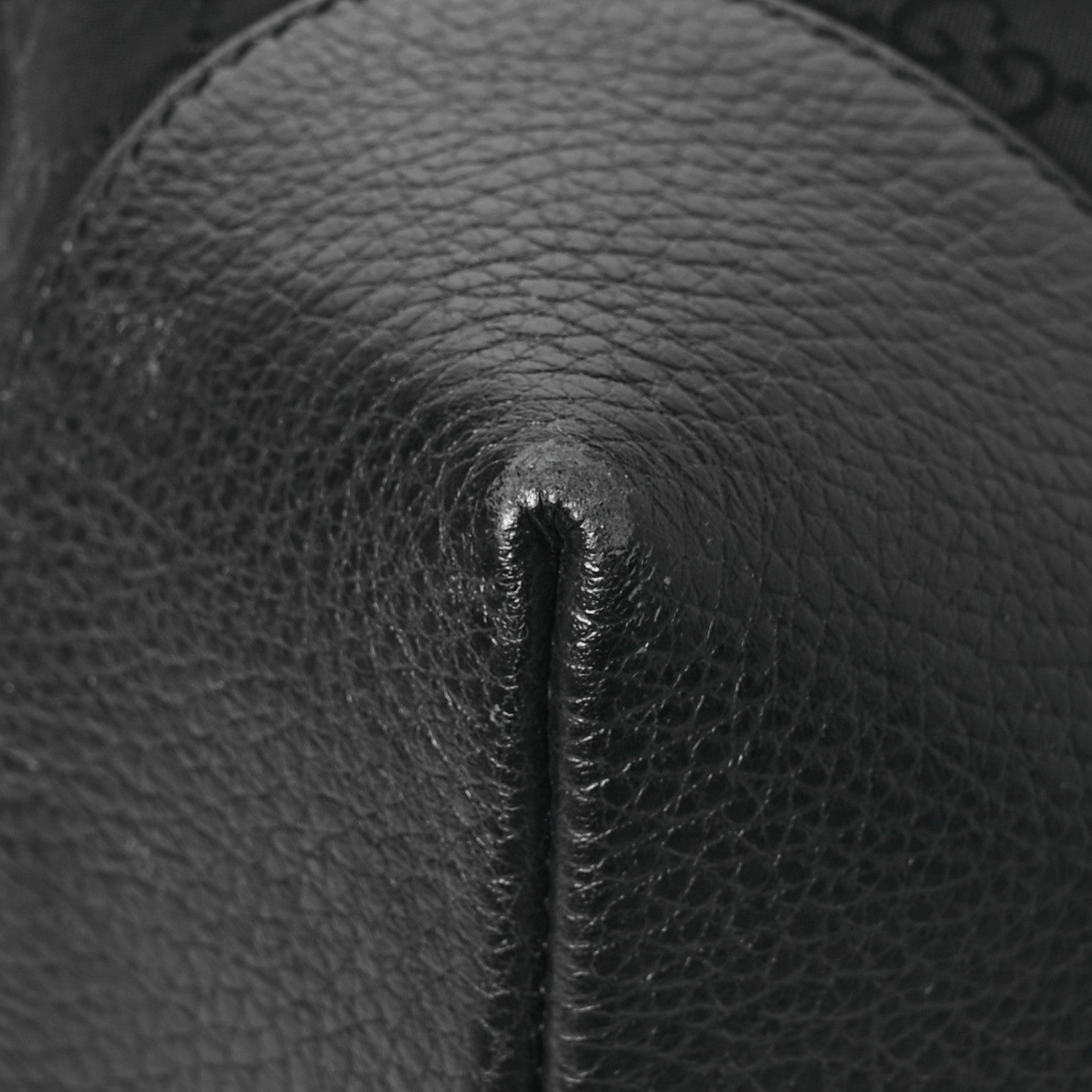 Gucci Nylon Monogram Medium Handle Vertical Tote Black 12 of 15