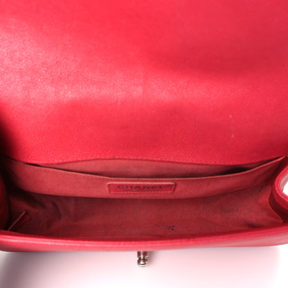 Chanel Caviar Quilted Medium Boy Flap Red 5 of 16