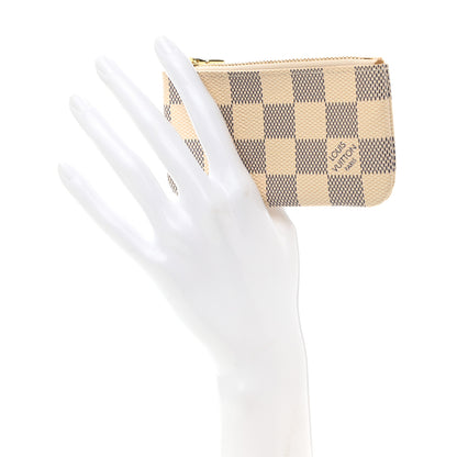Louis Vuitton Damier Azur Key Pouch 2 of 8