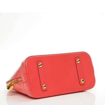 Louis Vuitton Vernis Alma PM Rose Litchi 4 of 7