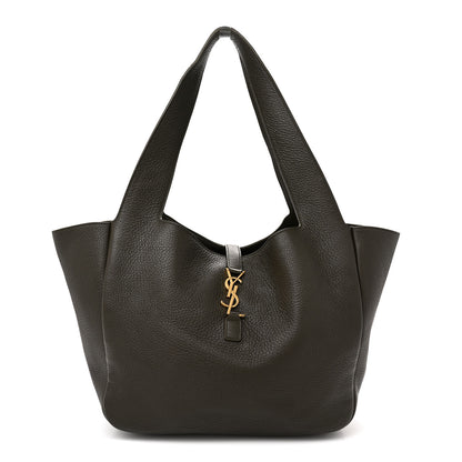 Saint Laurent Grained Deerskin Bea Tote Musk 1 of 12