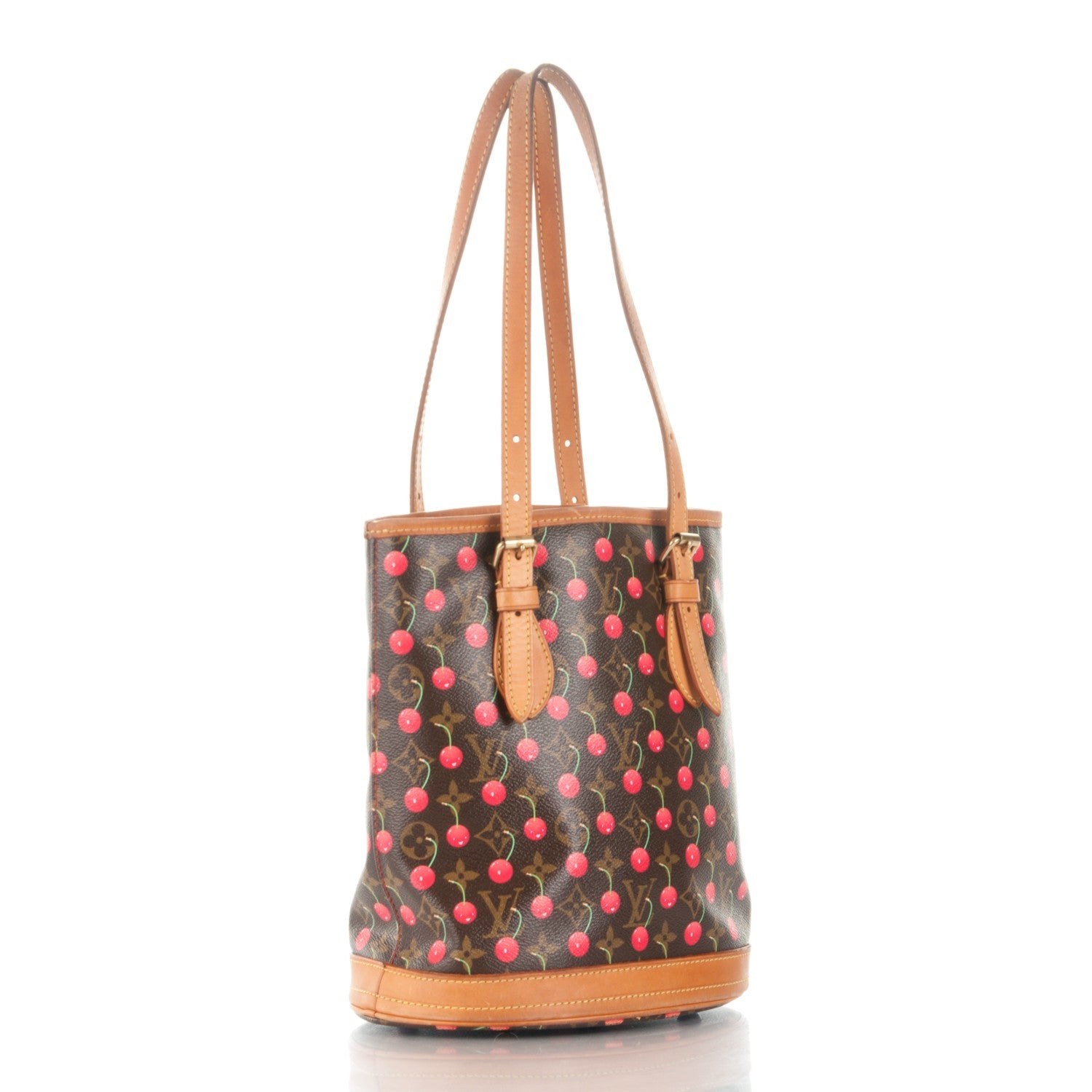 Louis Vuitton Monogram Cerises Bucket Bag 3 of 7