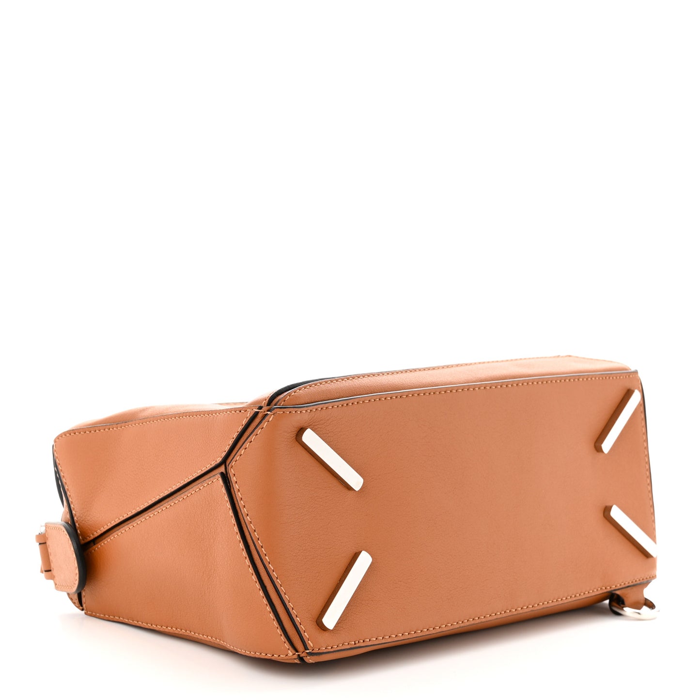 Calfskin Small Puzzle Bag Tan