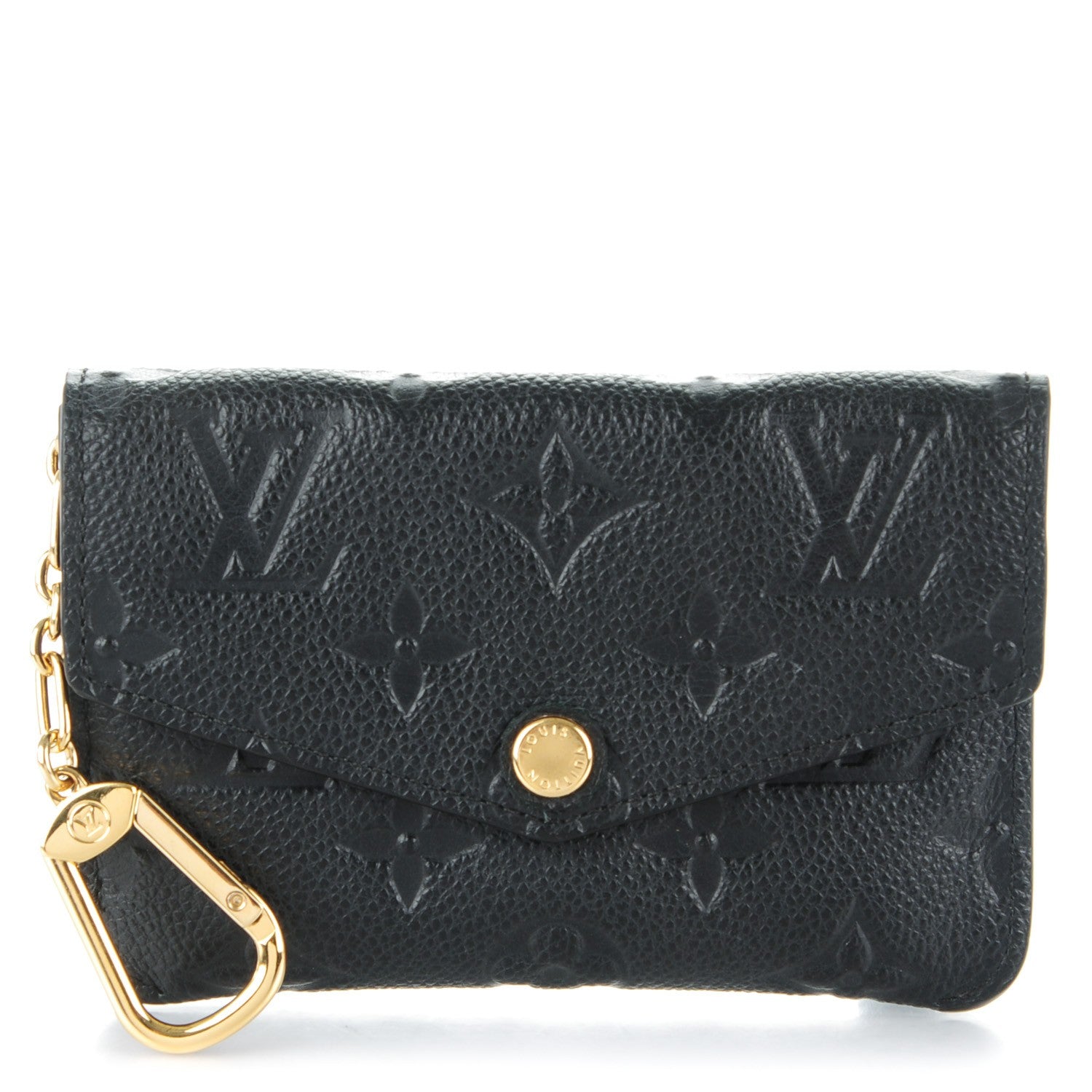 Louis Vuitton Empreinte Key Pouch Black 1 of 7