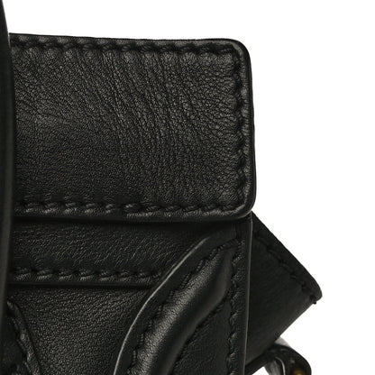 Celine Smooth Calfskin Nano Luggage Black 13 of 17