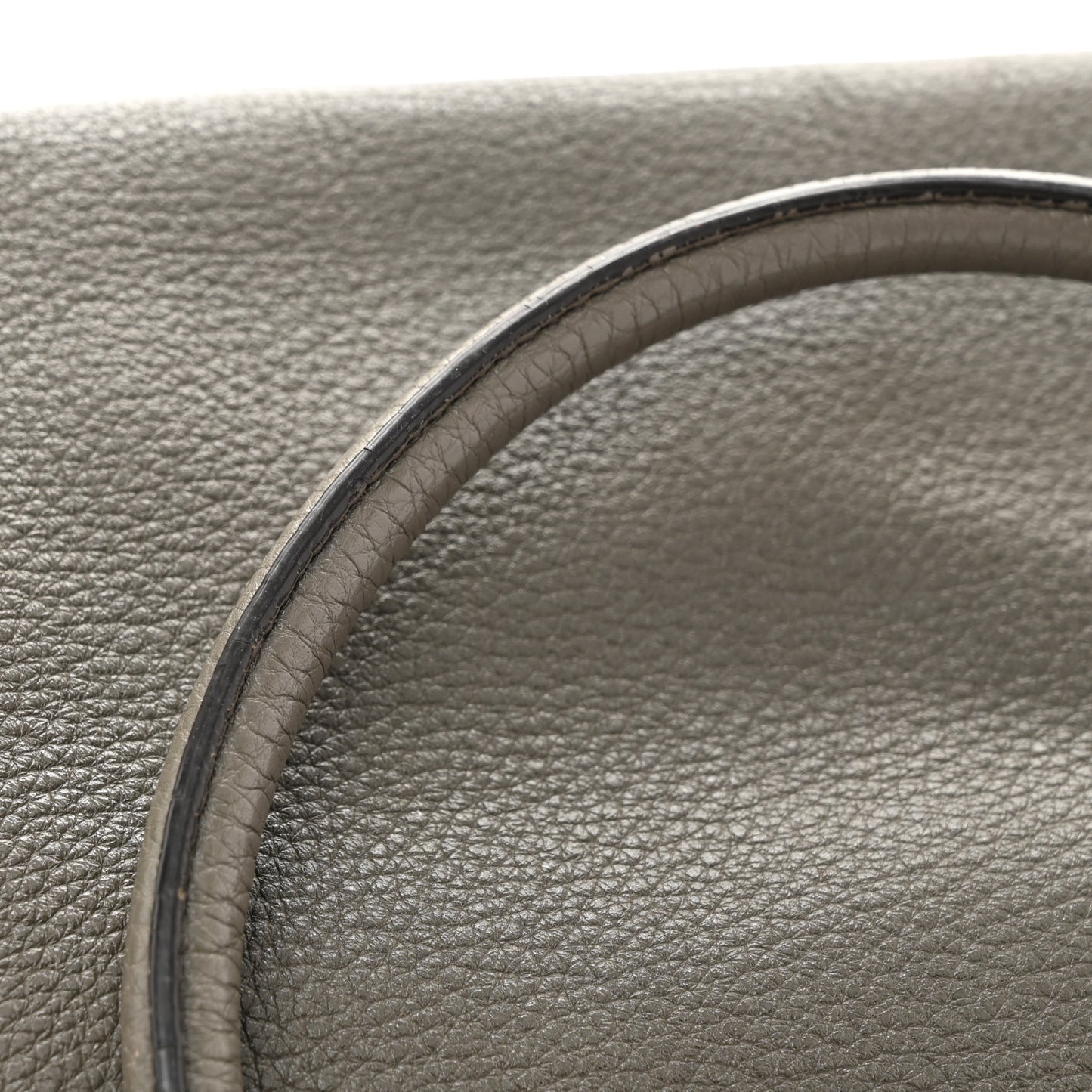 Vitello Daino Tote Dark Green