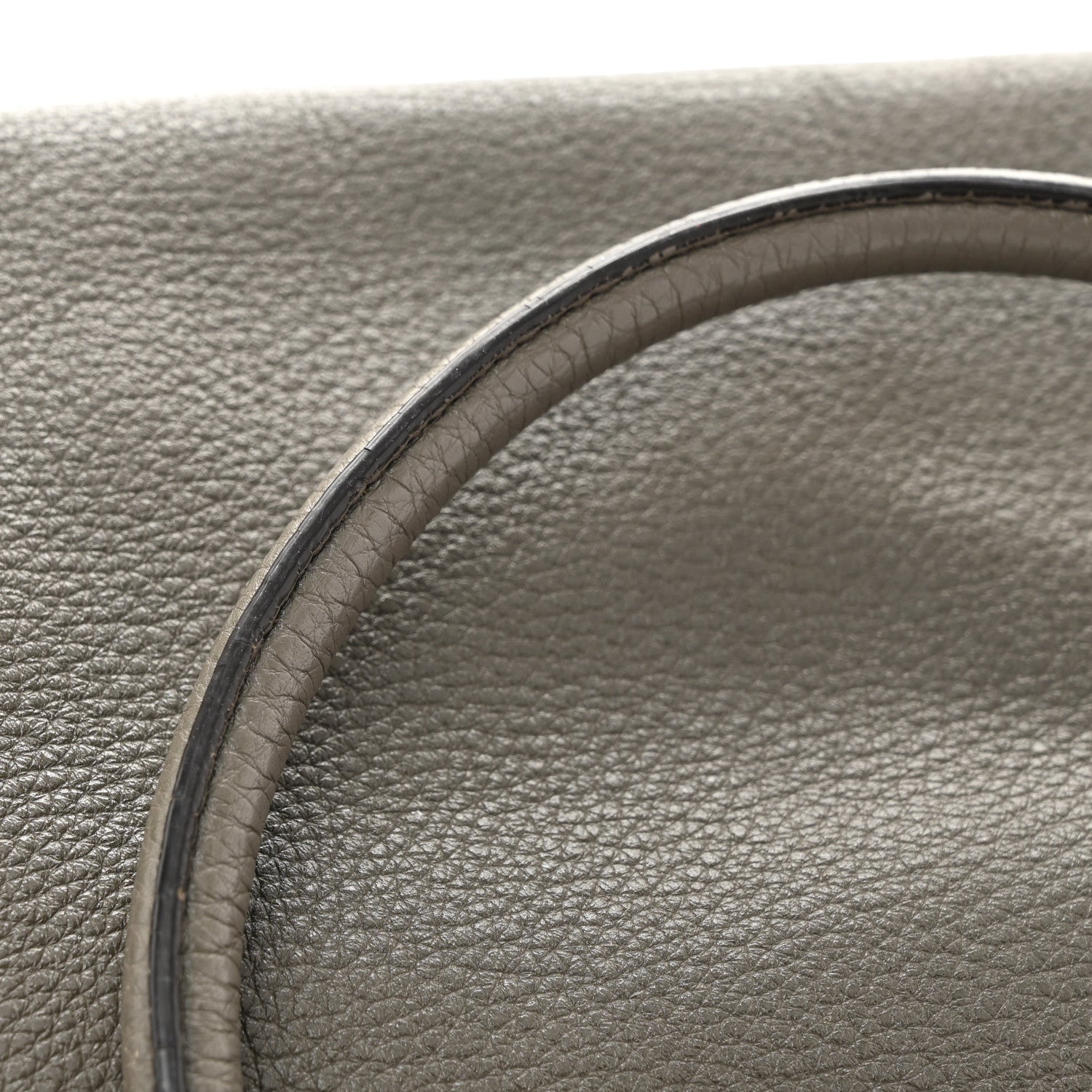 Prada Vitello Daino Tote Dark Green 10 of 19