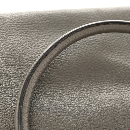 Prada Vitello Daino Tote Dark Green 10 of 19