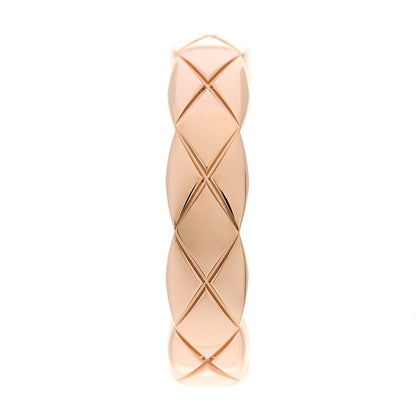 Chanel 18K Beige Gold Coco Crush Single Ear Cuff Earring 1 of 5