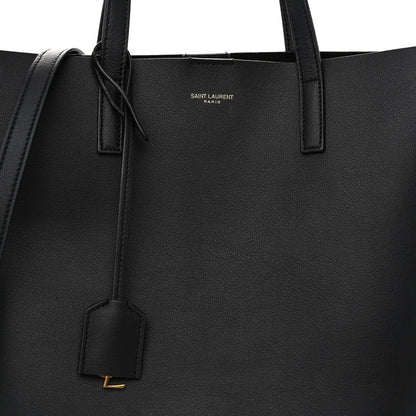 Saint Laurent Calfskin Toy Shopping Tote Black 6 of 8