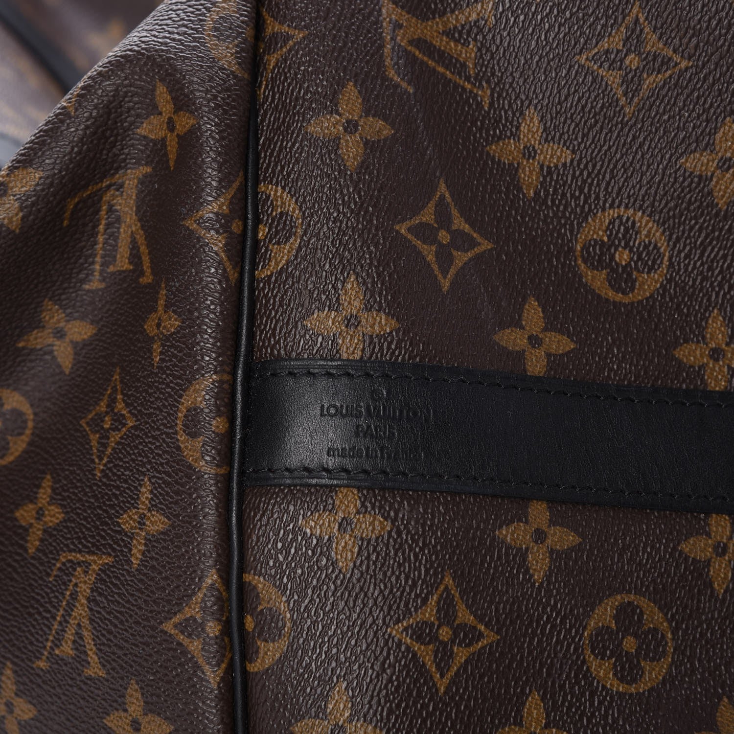 Louis Vuitton Monogram Macassar Keepall Bandouliere 55 6 of 7