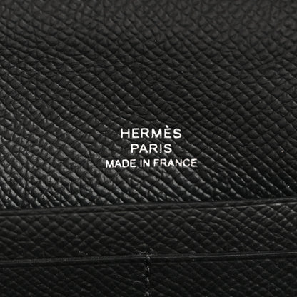 Hermes Epsom Maillon Wallet To Go Black 5 of 9