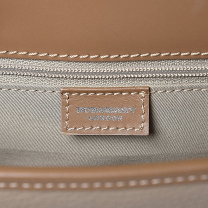 Burberry Grained Calfskin Satchel Brown 6 of 10