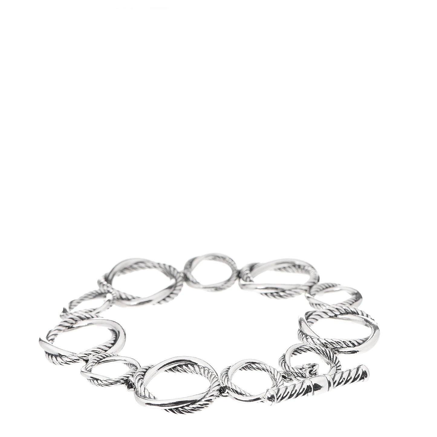 Sterling Silver Infinity Link Bracelet