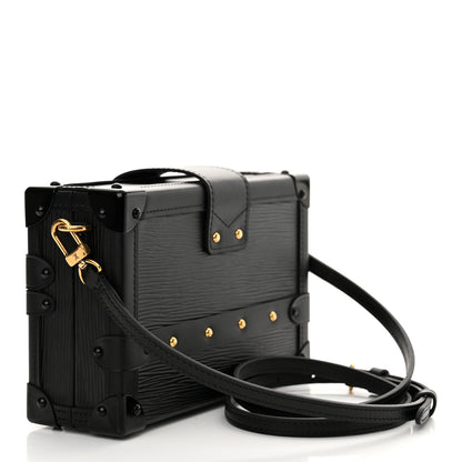 Louis Vuitton Epi Petite Malle Black 3 of 9