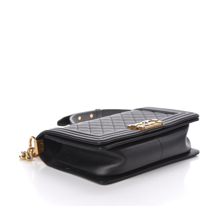 Chanel Caviar Quilted Medium Boy Flap Black 4 of 10