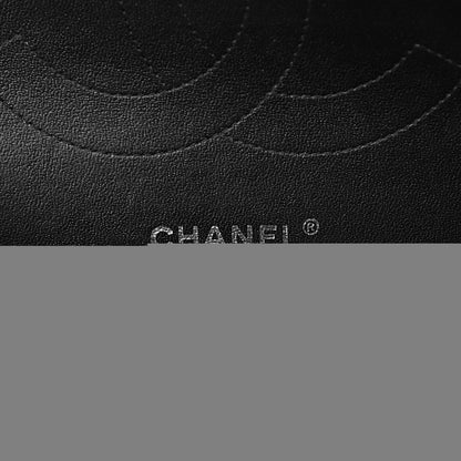 Chanel Lambskin Quilted Jumbo Double Flap So Black 6 of 26