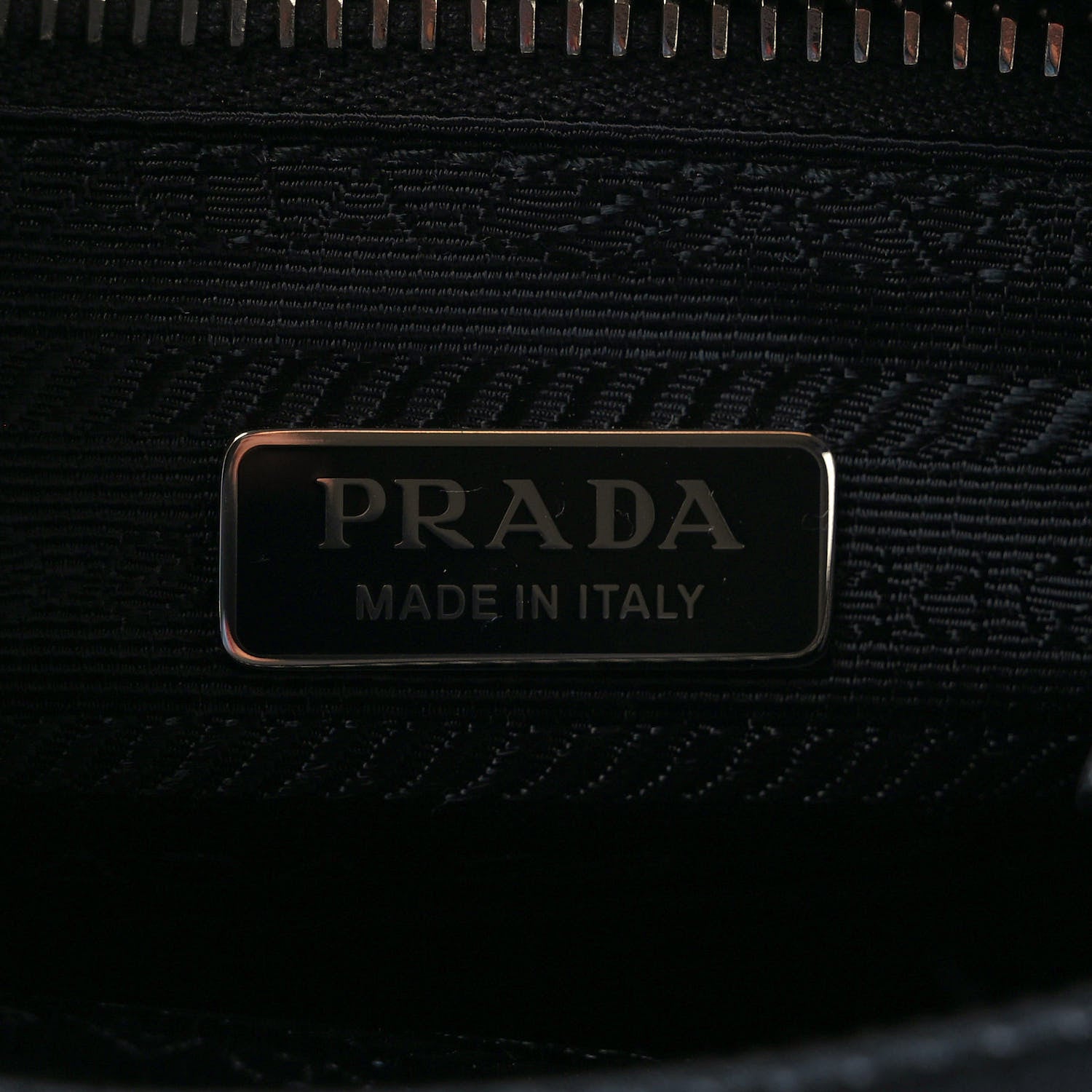 Prada Vitello Daino Mini Pocket Tote Black 6 of 8