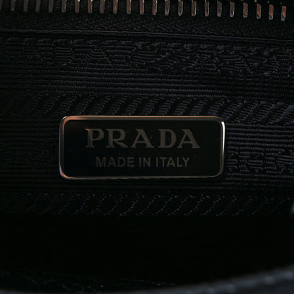 Prada Vitello Daino Mini Pocket Tote Black 6 of 8