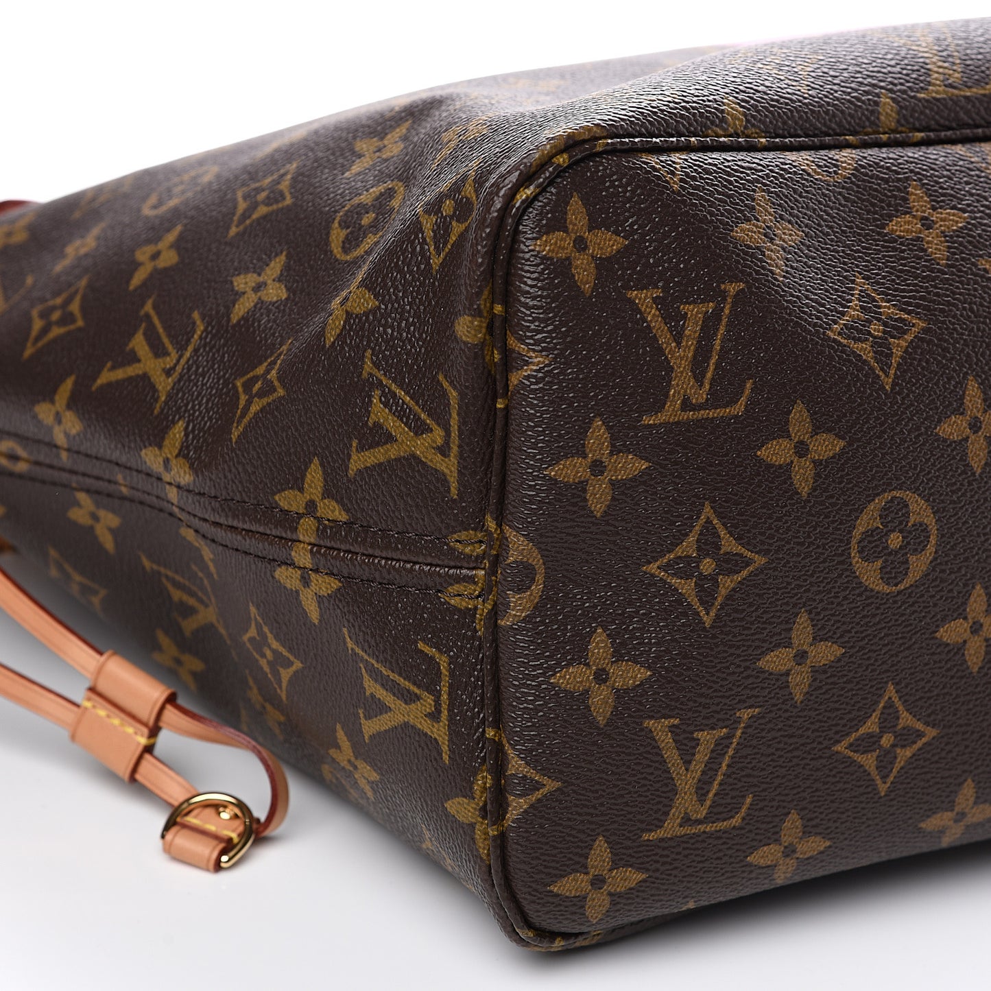 Monogram Maui V Neverfull MM Rose Ballerine