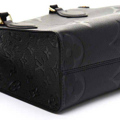 Louis Vuitton Empreinte Monogram Giant Onthego PM Black 7 of 9