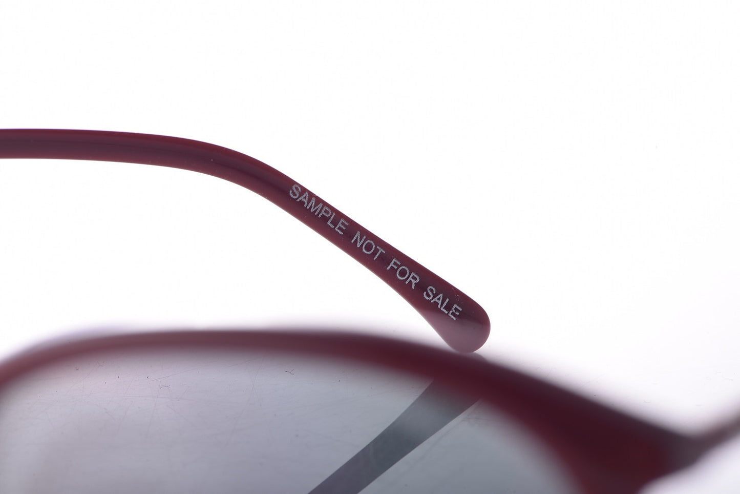 Acetate Butterfly Winter Sunglasses 5382 Dark Red