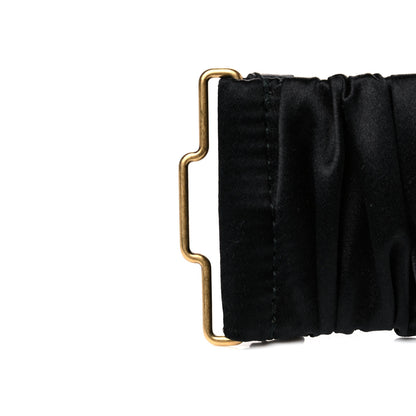 Gucci Satin Fox Head Buckle Belt 90 36 Black 4 of 4