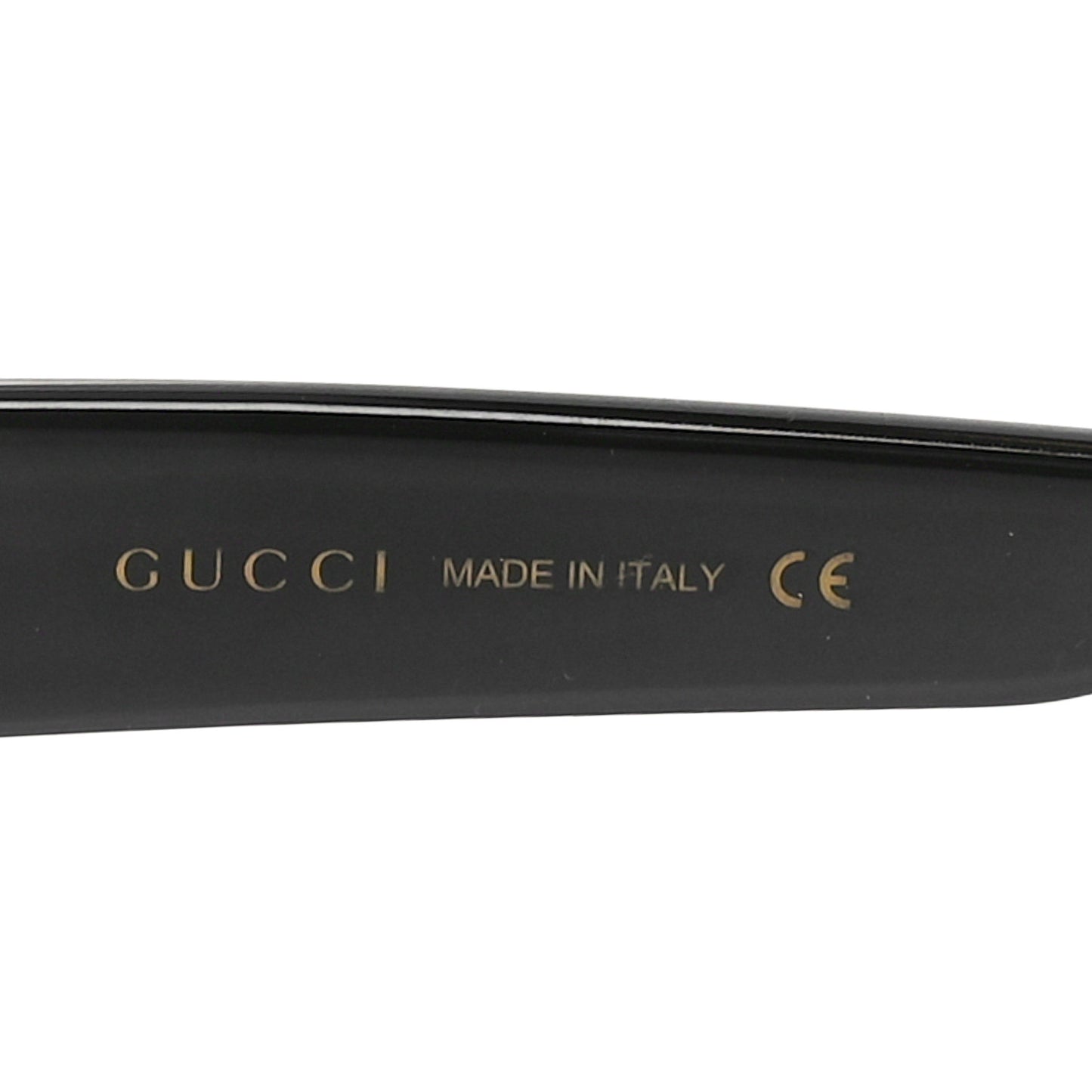 Acetate Square Frame Sunglasses GG0459S Black