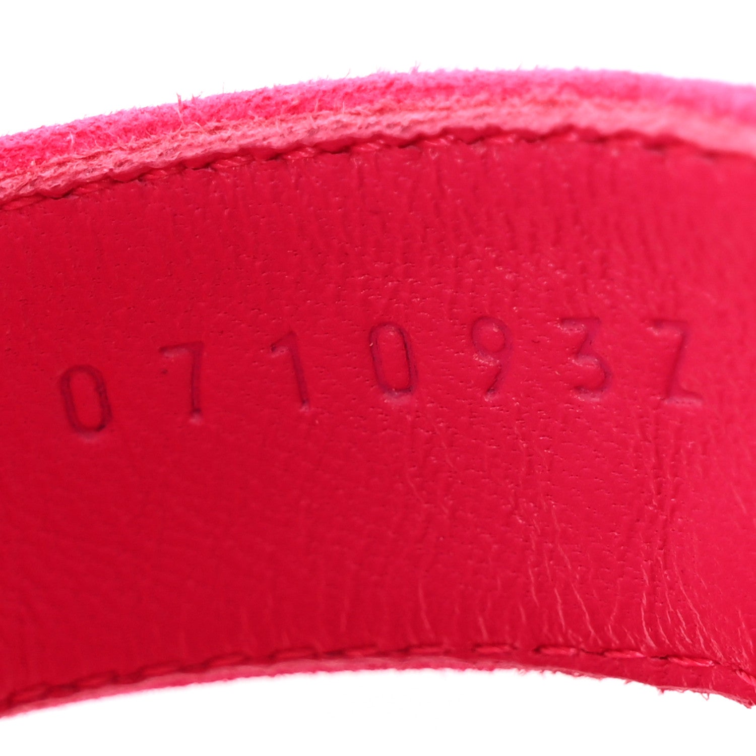 Hermes Suede Goatskin Oran Sandals 37 Rose Fuchsia 8 of 12