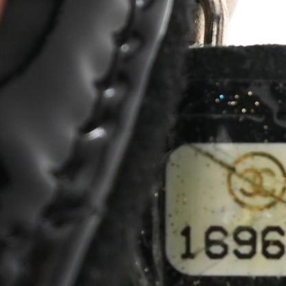 Chanel Patent Quilted Key Pouch So Black 6 of 7