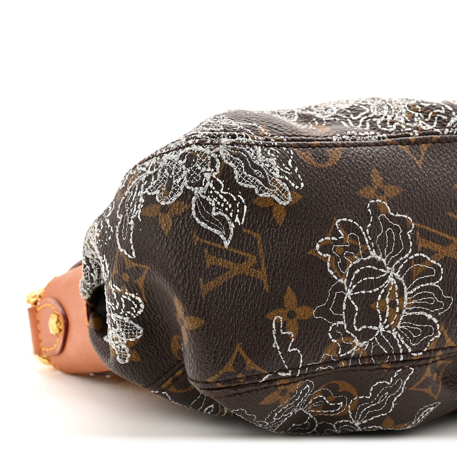 Louis Vuitton Monogram Dentelle Kirsten Gold 8 of 9