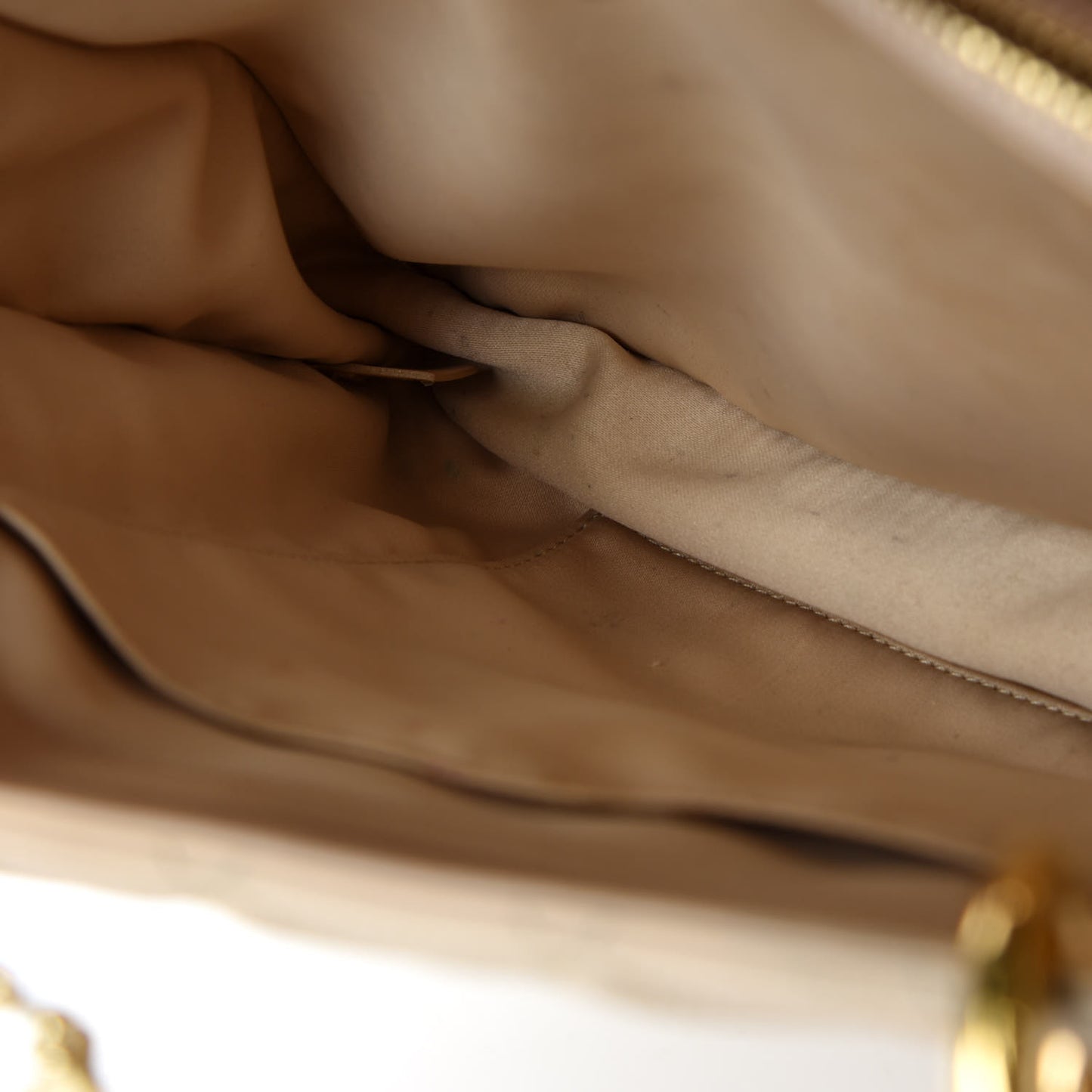 Caviar Quilted Grand Shopping Tote GST Beige Clair