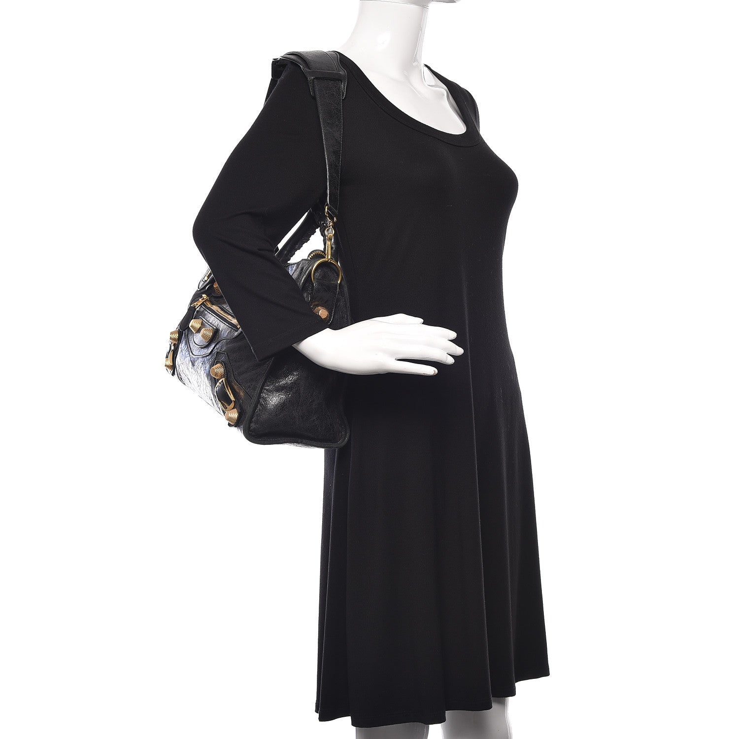 Balenciaga Agneau Giant 21 Gold Hardware City Black 2 of 9