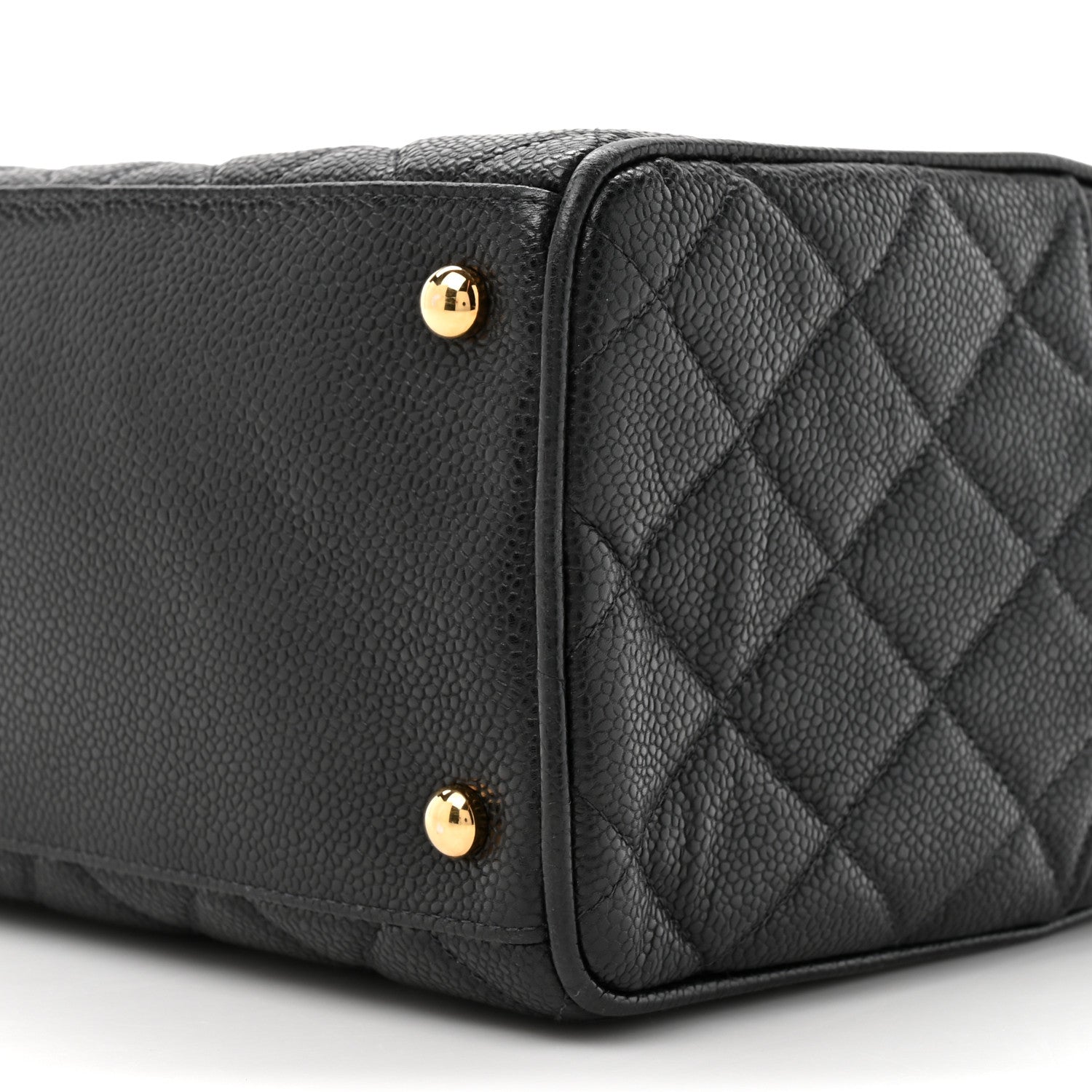 Chanel Caviar Quilted Large Bowler Black 9 of 12