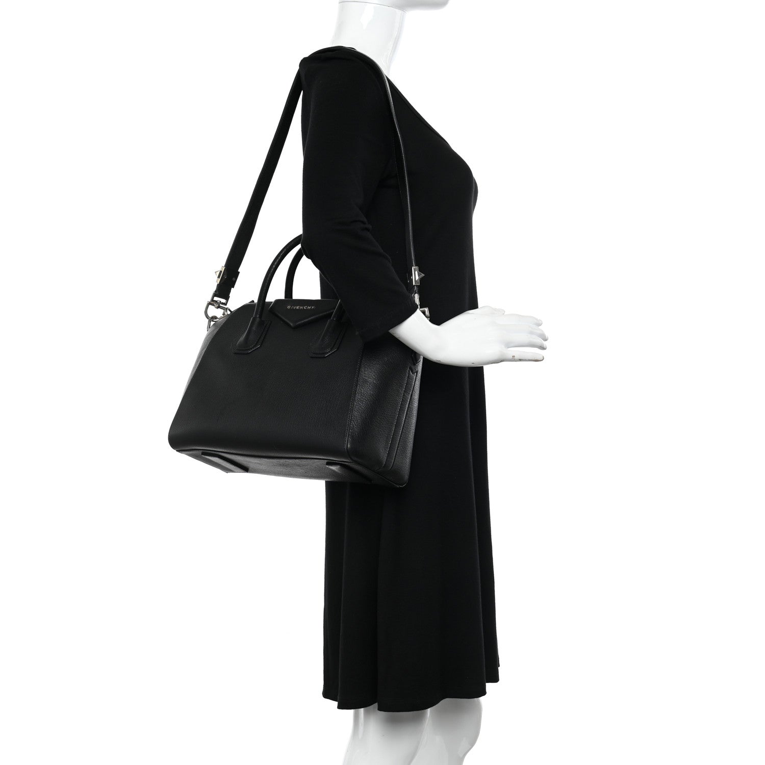 Givenchy Sugar Goatskin Small Antigona Black 1 of 12