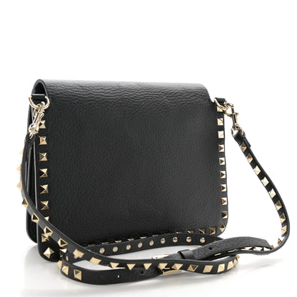 Valentino Garavani Vitello Rockstud Side Slip Crossbody Black 3 of 13